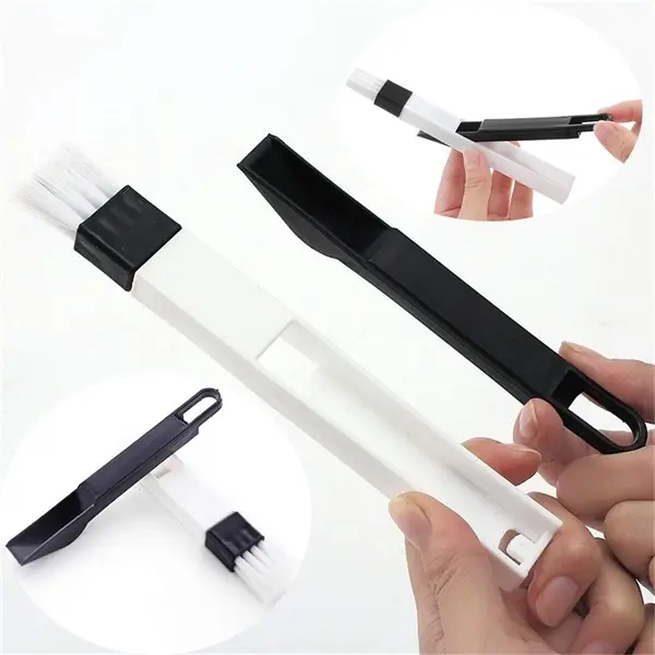 2 In 1 Hand-held Tools Window Track Cleaning Brushes