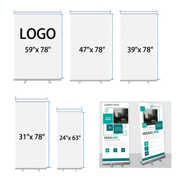 The Roll Up Poster & Ad & Promotion Display Rack