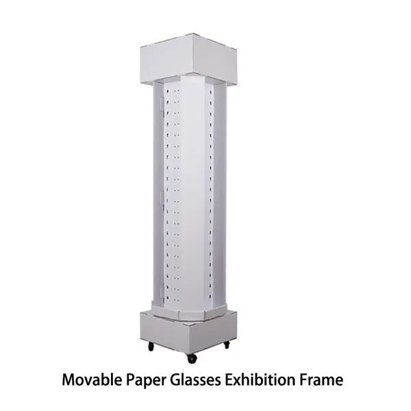 Paper Creative Furniture Trade Show Display Market Rack