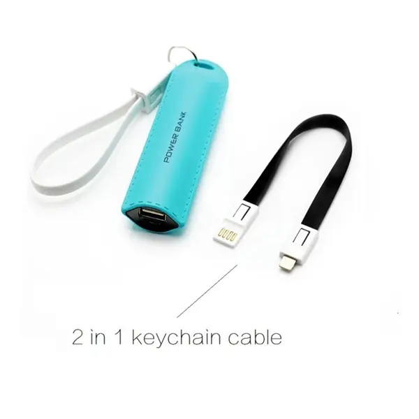 2000mAh Phone Power Bank Charger Keyrings