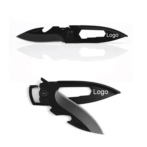 Multi-function Folding Tool Bottle Opener Key Chain