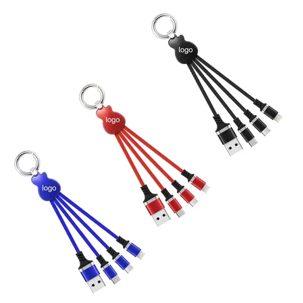 Multi USB Charging Cable With LED Light