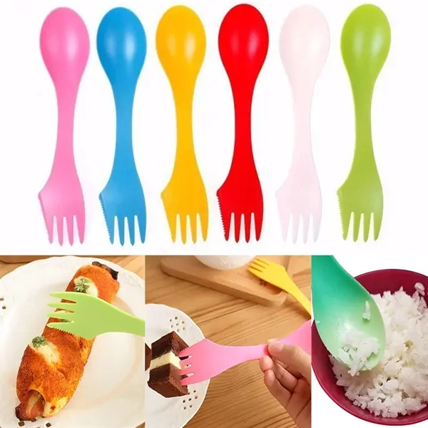 3 In 1 Plastic Fork