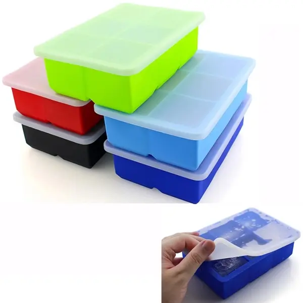 Silicone Six Ice Cube Tray