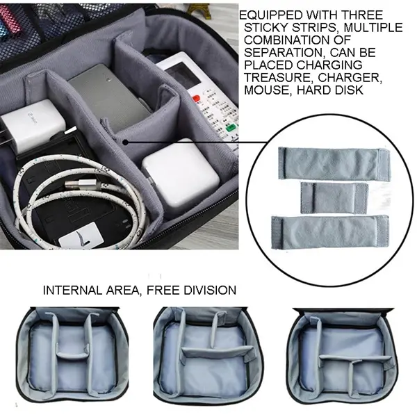 Electronics Accessories Organizer Bag