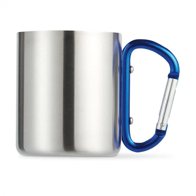Metal Mug & Carabiner Handle