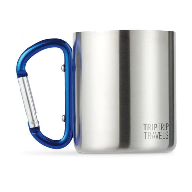 Metal Mug & Carabiner Handle
