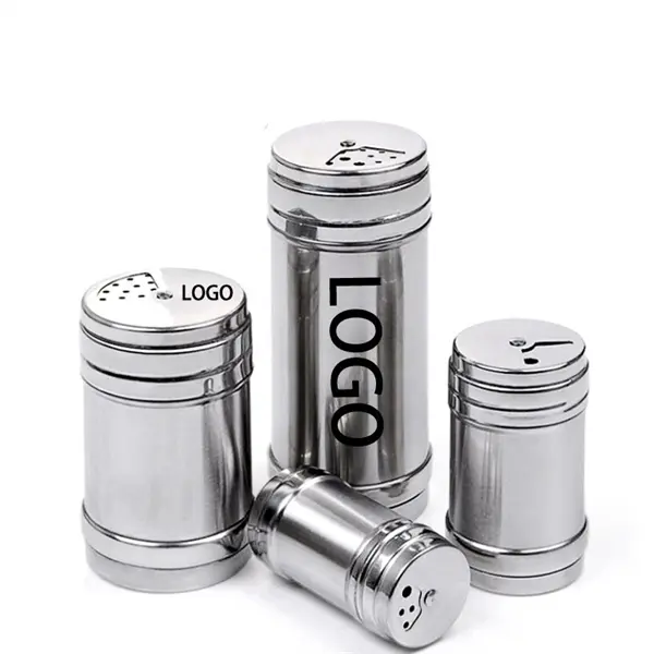 Stainless Steel Salt and Pepper Shaker Duster Cruet Mill