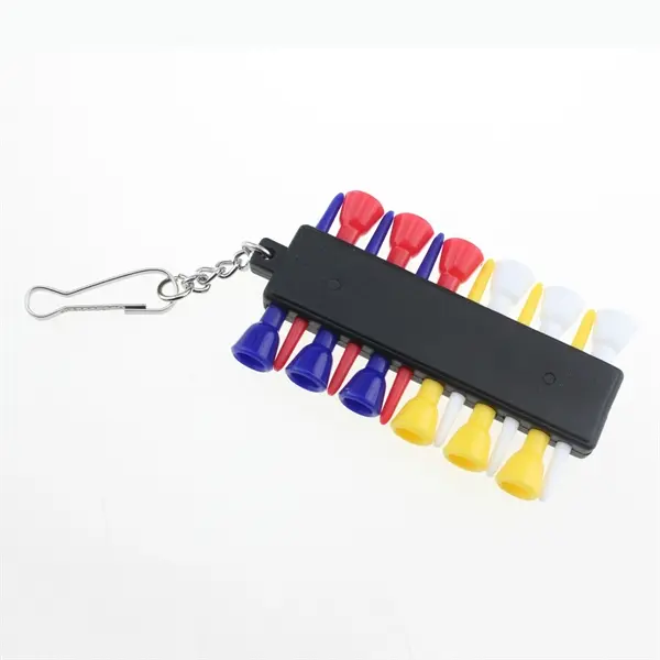 12pcs Golf Peg Tees Set
