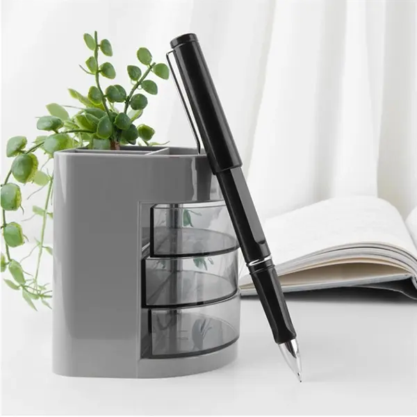 Plastic Metal Ad Gift Pen With Cover