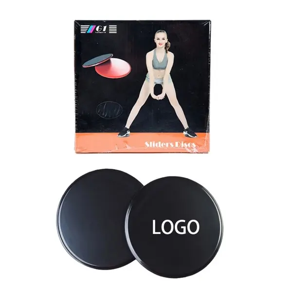 7" Exercise Gliding Yoga Flat Support Discs Fitness Sliders