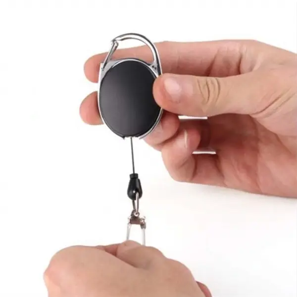 Easy Pull Retractable Badge Holder Reel