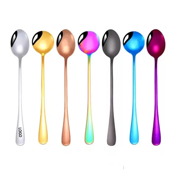 Stainless Steel High -Grade Colorful Spoon Tableware