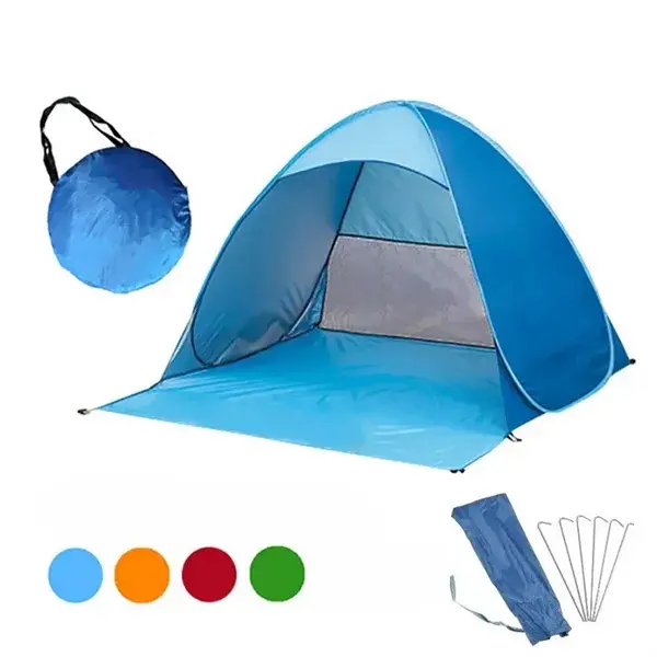 Automatic Pop Up Outdoors Beach Tent Sun Shelter