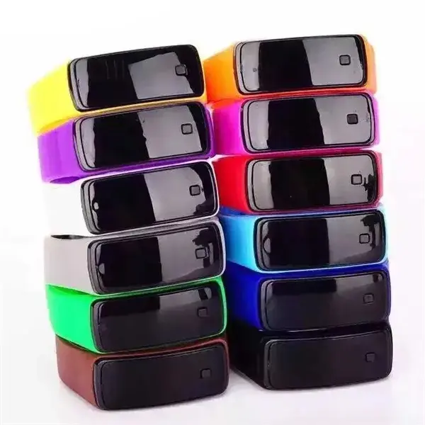 Rectangle Unisex Digital LED Watch