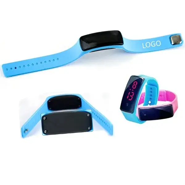 Rectangle Unisex Digital LED Watch
