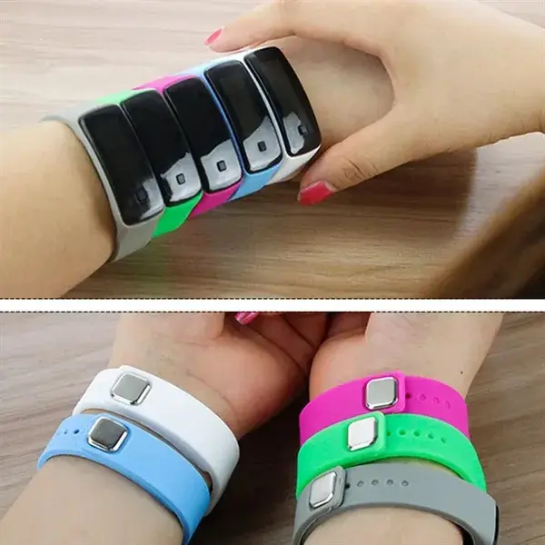 Rectangle Unisex Digital LED Watch