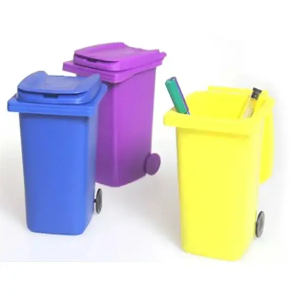 Trash Can Shaped Pen Holder/Brush Pot