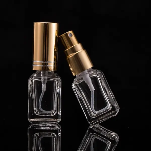 5ML Mini Refillable Clear Crystal Perfume Bottle