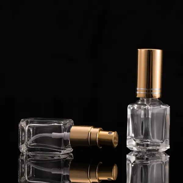 5ML Mini Refillable Clear Crystal Perfume Bottle