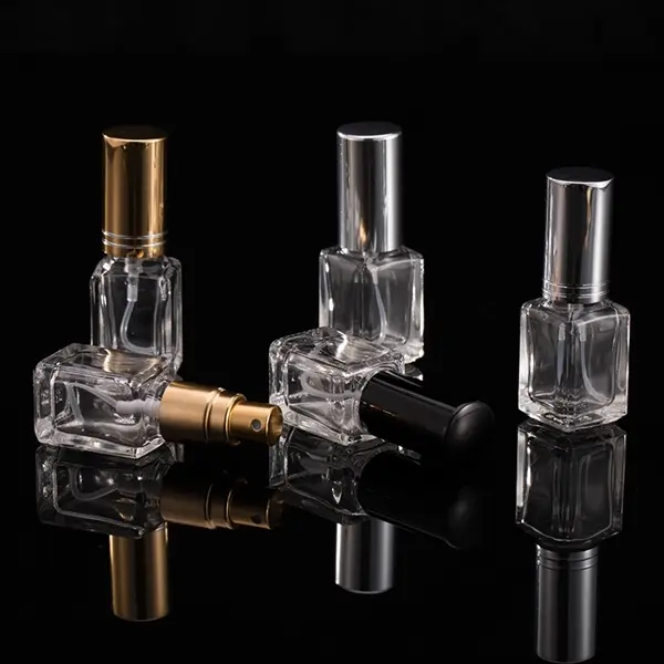 5ML Mini Refillable Clear Crystal Perfume Bottle