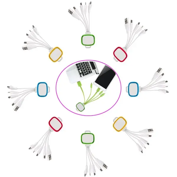4-in-1 Flashing Charging Cable