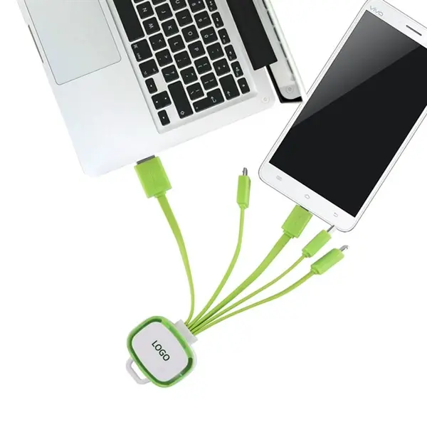 4-in-1 Flashing Charging Cable