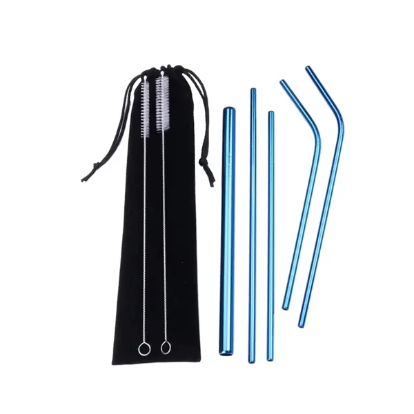 Ultra long 10.5" Reusable Straight Straw with Brush