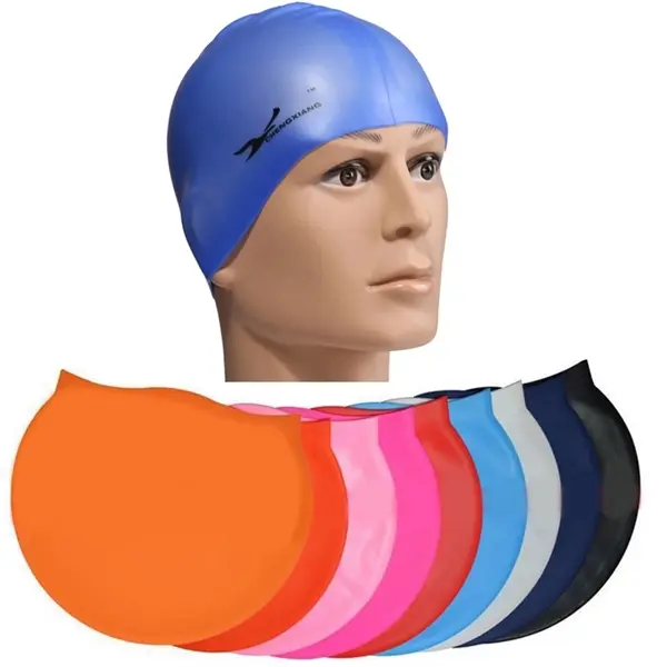Waterproof Silicone Adult Swimming Cap