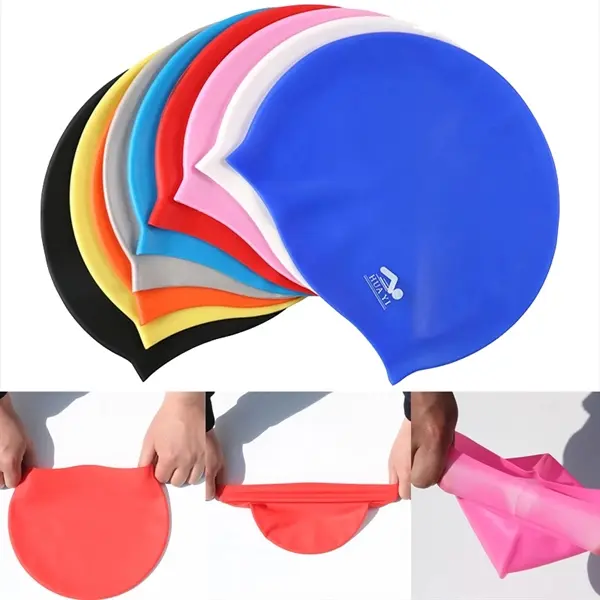 Waterproof Silicone Adult Swimming Cap