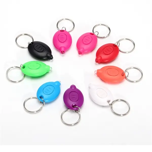 Custom UV Mini LED Flashlight Keychains