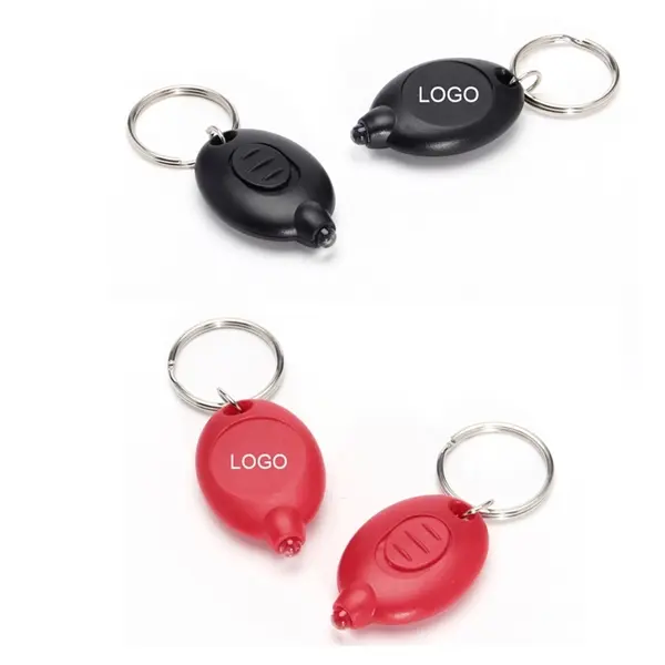 Personalized UV Mini LED Flashlight Keychain