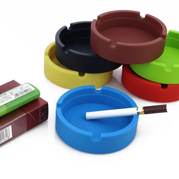 Silicone Ashtray Solid Color