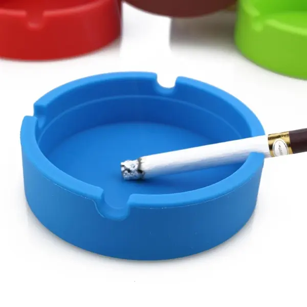 Silicone Ashtray Solid Color