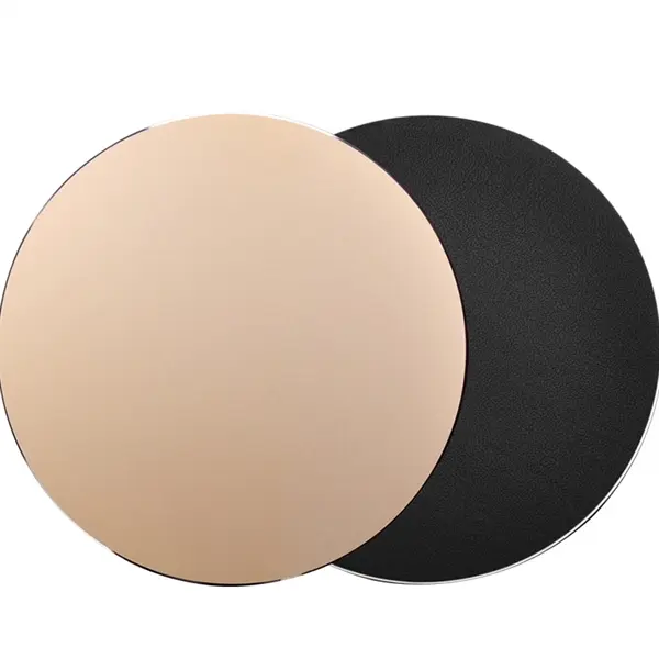 Round Aluminum Alloy Metal Mouse Pad