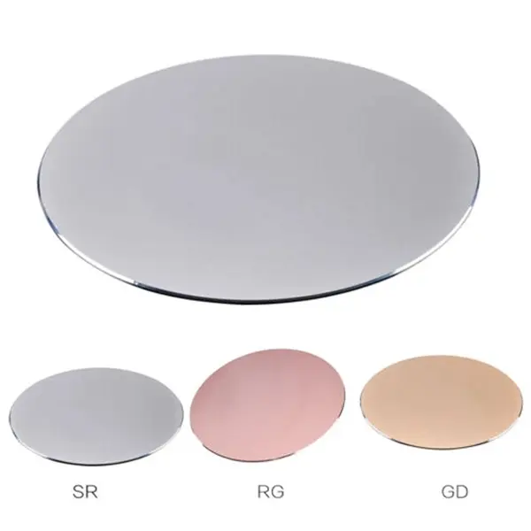 Round Aluminum Alloy Metal Mouse Pad