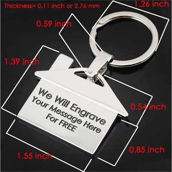 House Shape Keychain