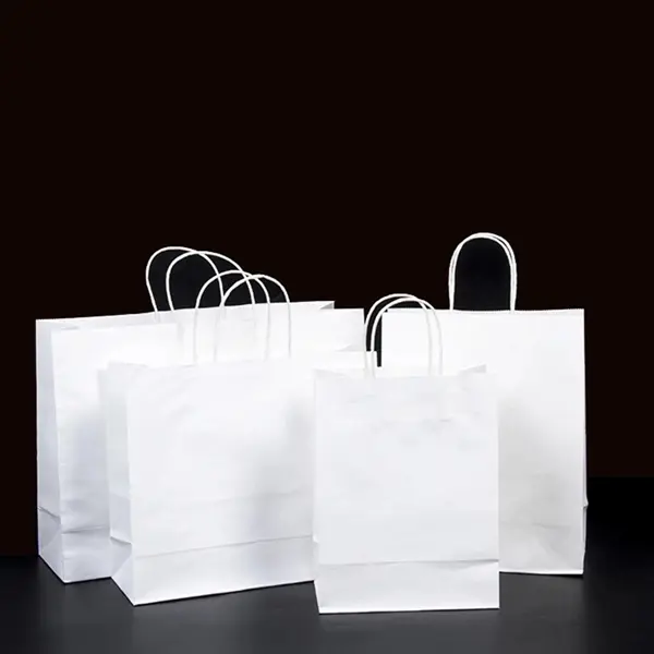 Party Gift Kraft Paper Handles Bag