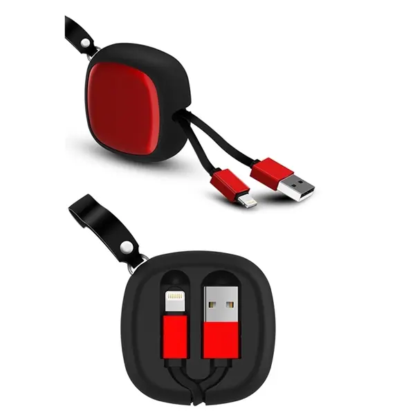 Retractable USB Charger Cable