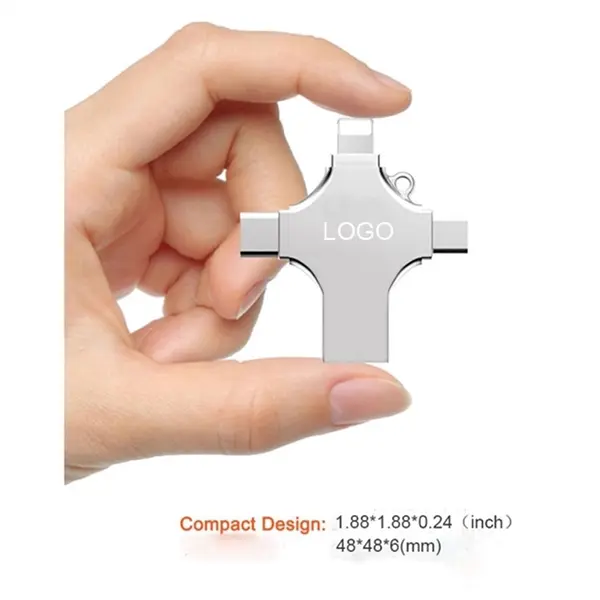16GB 4 in 1 Cellphone USB Flash Drive