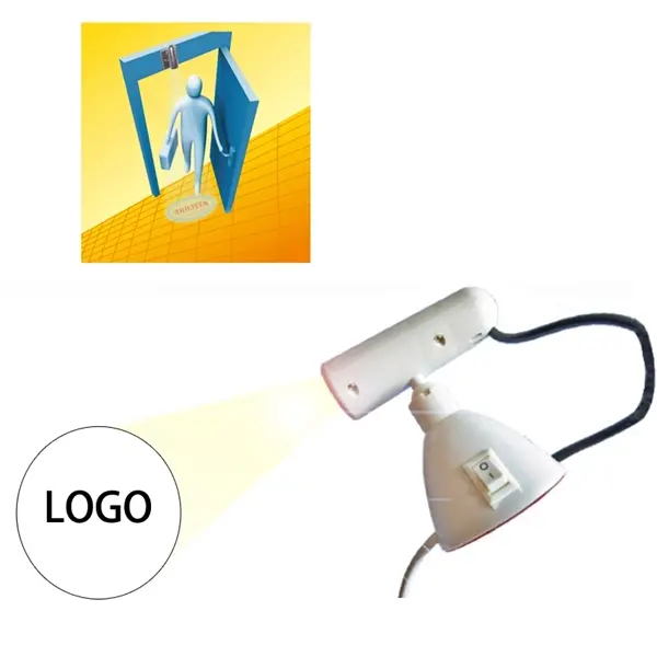 Plastic Projector Door Greeting Welcome LED Lamp Light