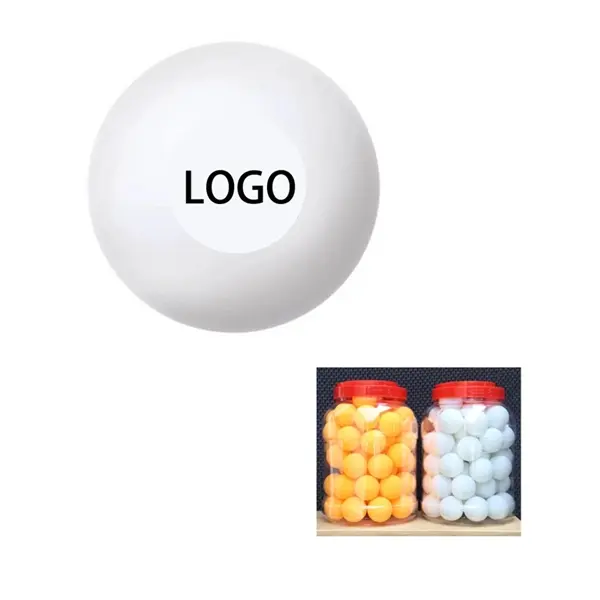 40mm Seamless Canned Table Tennis Ball Ping Pang Ball