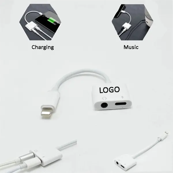 2 in 1 3.5mm Earphone Converter For Phone