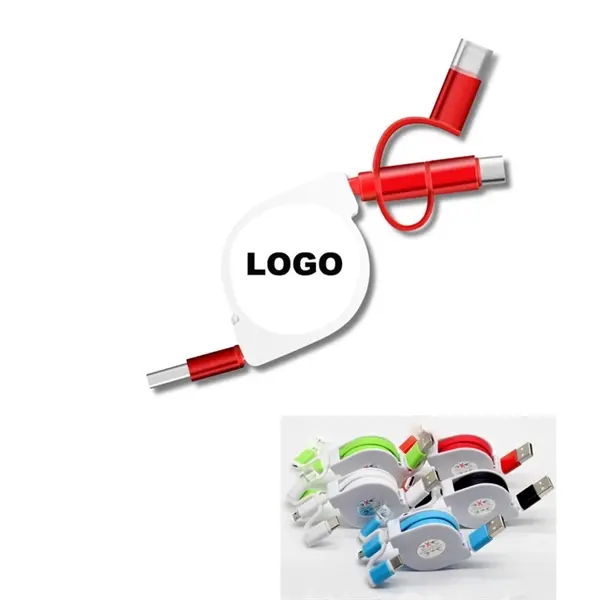 3 in 1 Mobile Phone Data Cable Charging Cable
