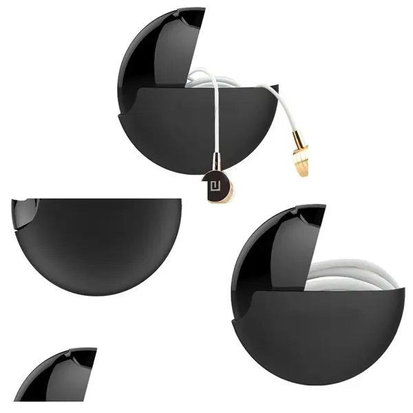 Round Plastic Earphone Case