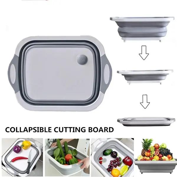 Multi Function Folding Vegetable Board