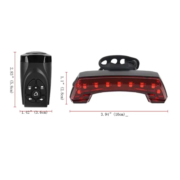 Bike Remote Control Tail Light