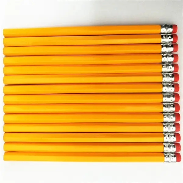 Hexagon Yellow OEM Pencils