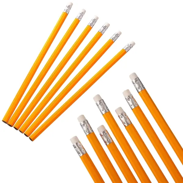 Hexagon Yellow OEM Pencils