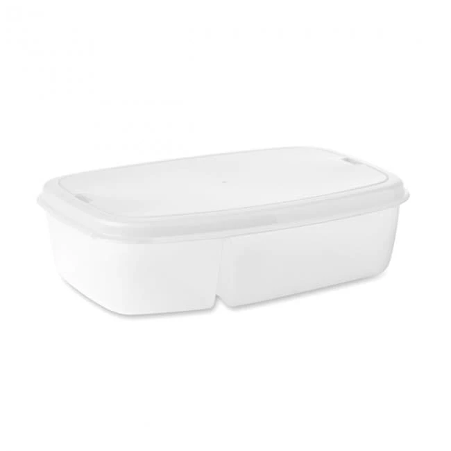 Lunch box with cutlery set